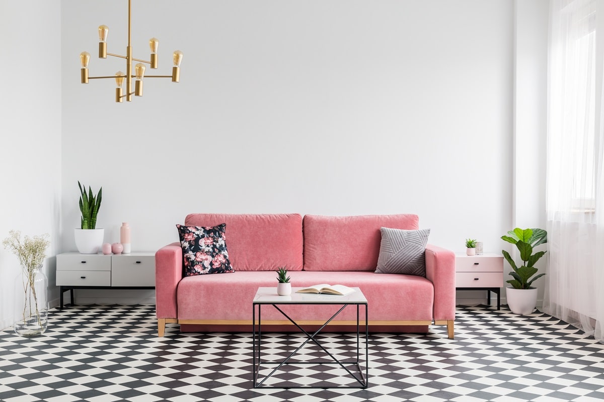 Chequerboard Marble Tiles
